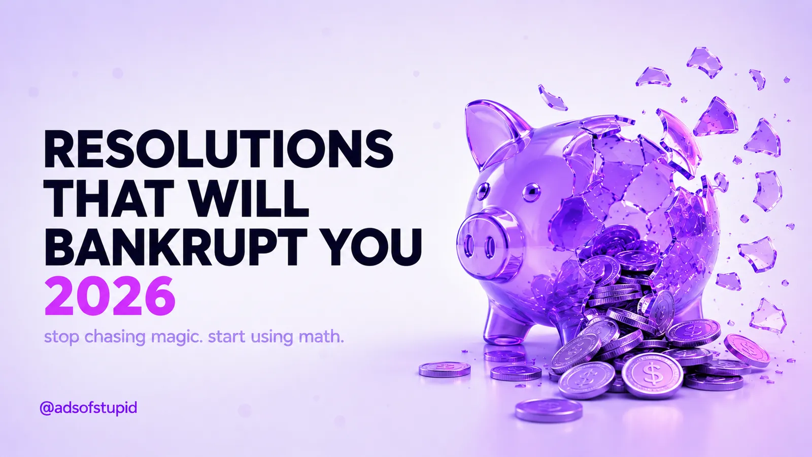 Marketing Resolutions That Will Bankrupt You in 2026