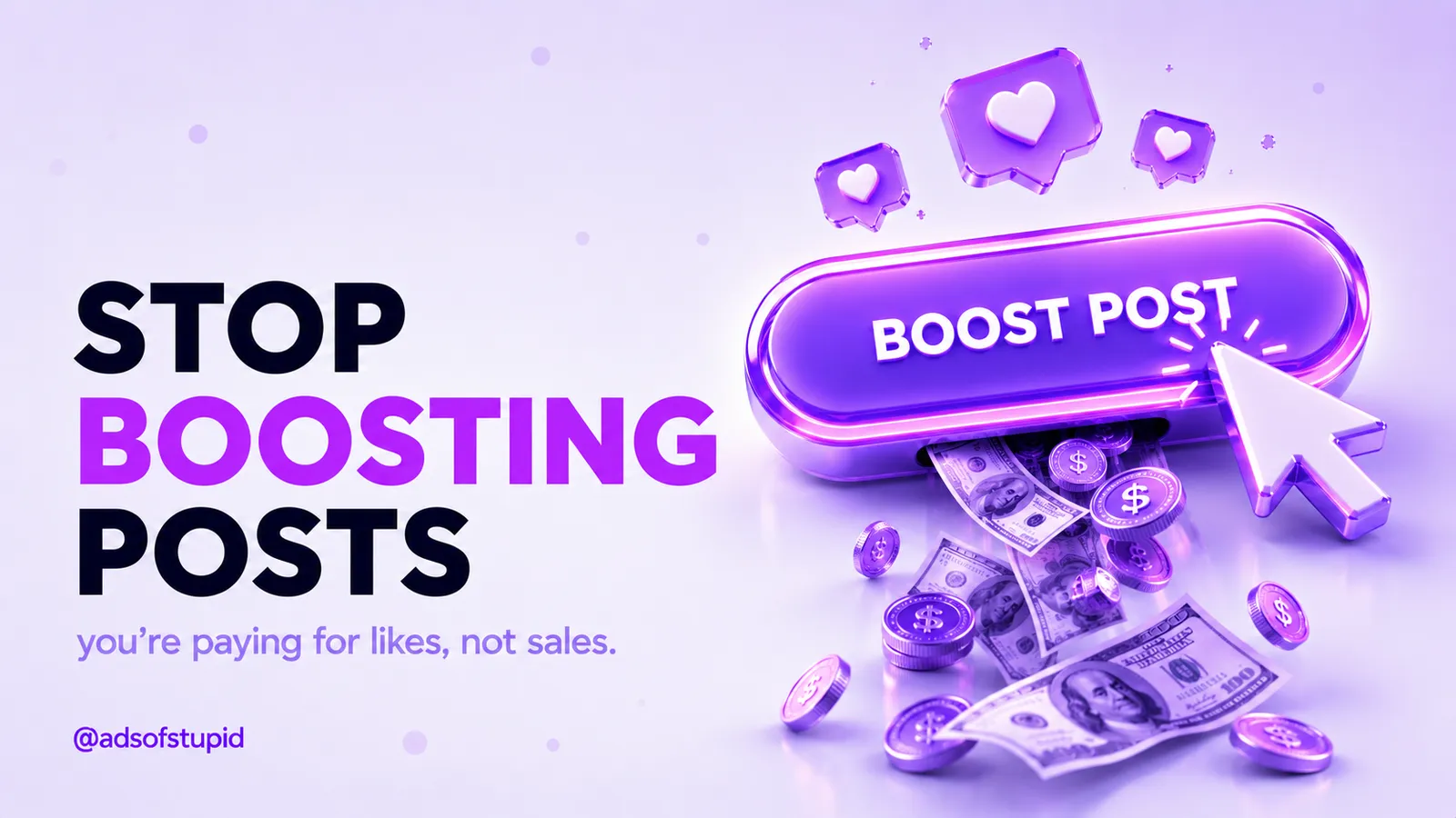 Stop Burning Money on the "Boost Post" Button
